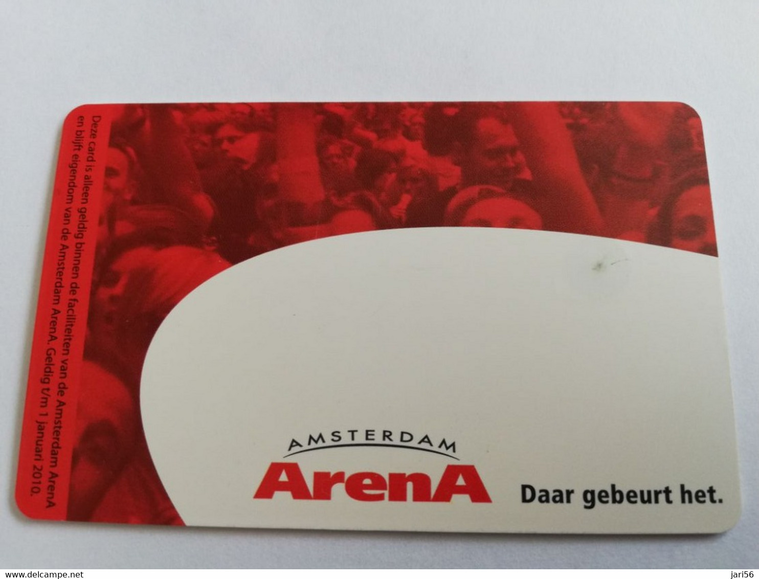 NETHERLANDS CHIPCARD €10,- ARENA CARD / BON JOVI /THE LOST HIGHWAY LEADS TO AMSTERDAM   /MUSIC   - USED CARD  ** 9455** - öffentlich