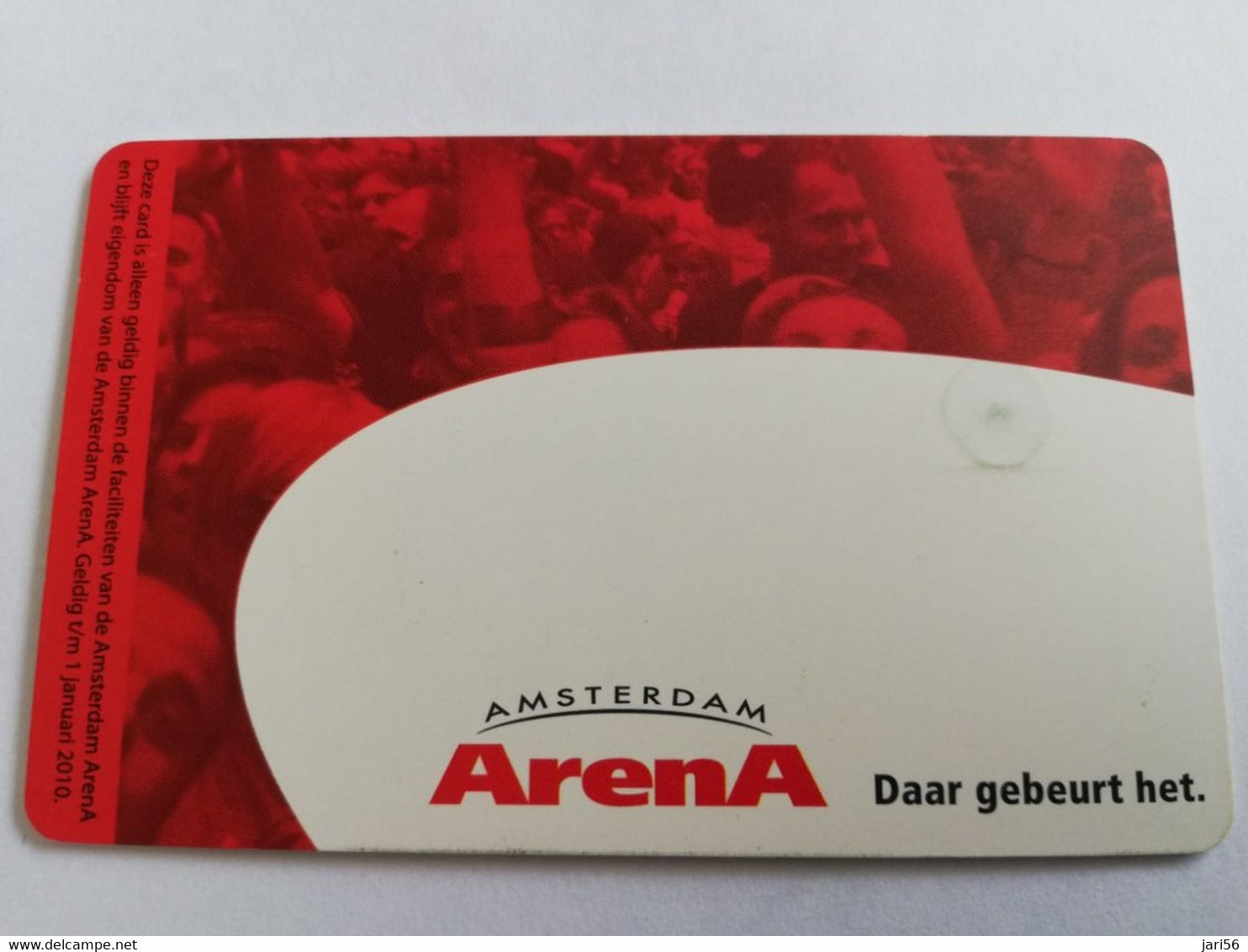 NETHERLANDS CHIPCARD €20,- ARENA CARD / BRUCE SPRINGSTEEN     /MUSIC   - USED CARD  ** 9457** - Publiques