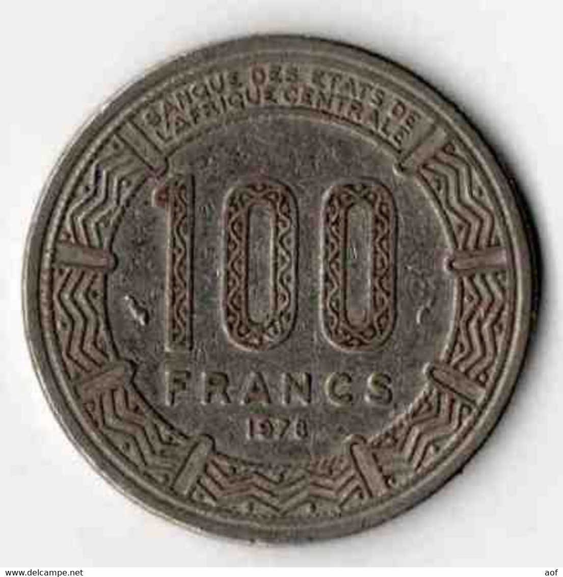 100f EMPIRE 1978 - RARE - Centrafricaine (République)