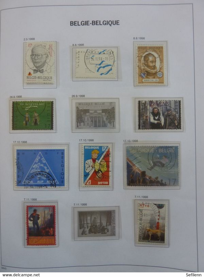 Belgium/Belgique/België in Davo album + 2 stockbooks a.o Publibel