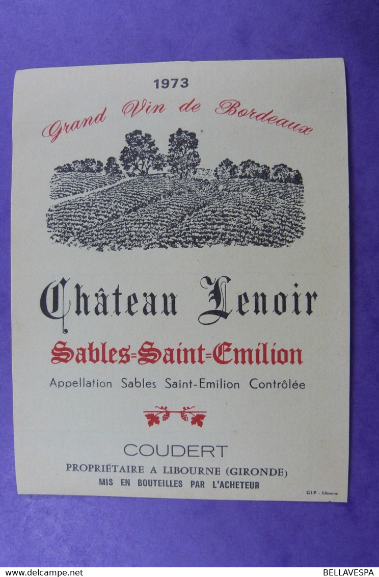 Wijn Vin  NOS Lot X 19  étiquette De Vin-wine Label France -sixties Seventies - Andere & Zonder Classificatie