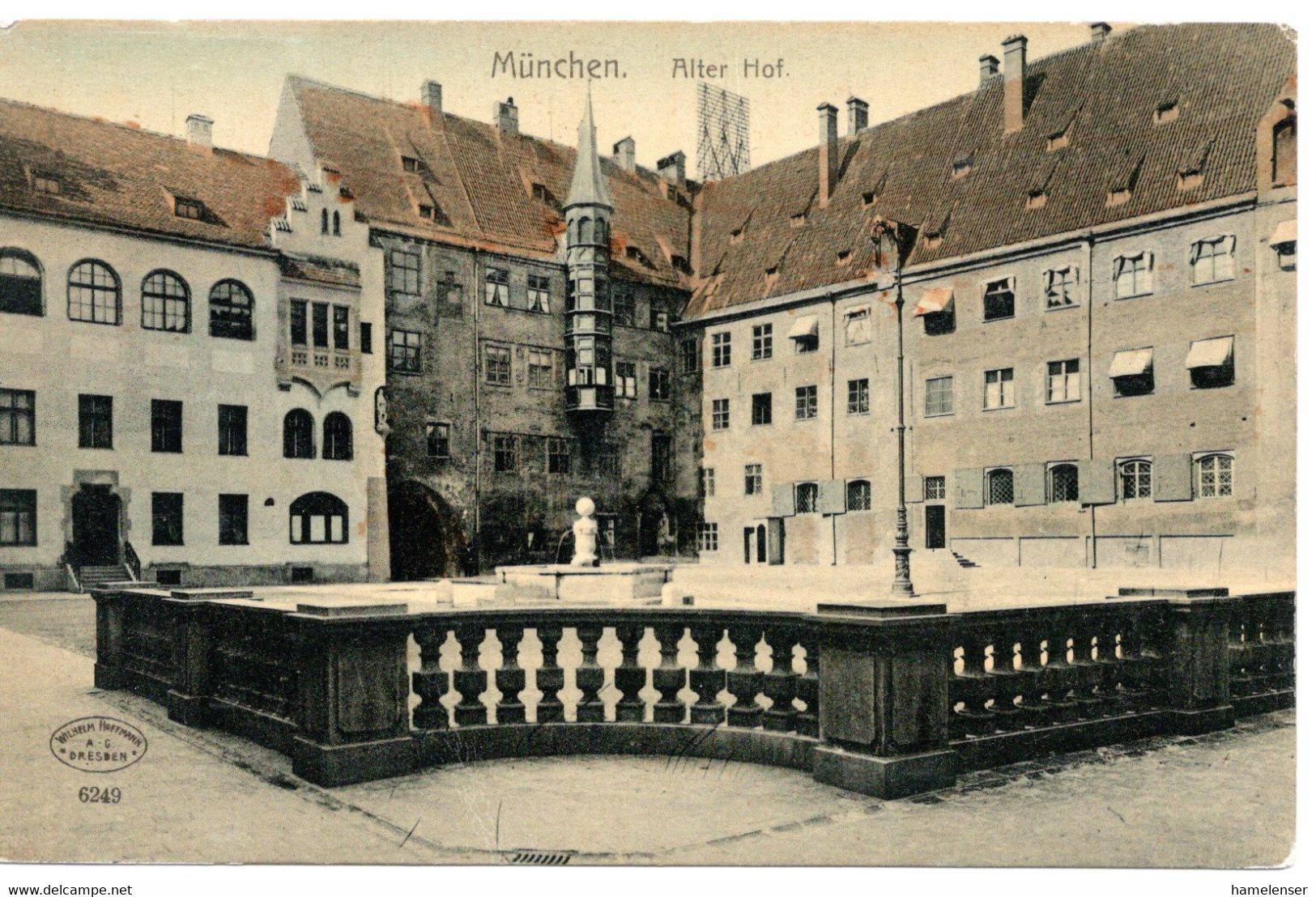 57993 - Deutschland / Bayern - Ca. 1910 - AnsKte "Muenchen Alter Hof", Ungebraucht - Muenchen