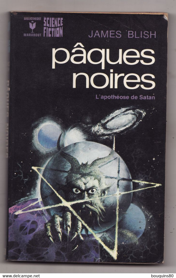 PAQUES NOIRES De JAMES BLISH 1975 Marabout Science Fiction - Marabout SF