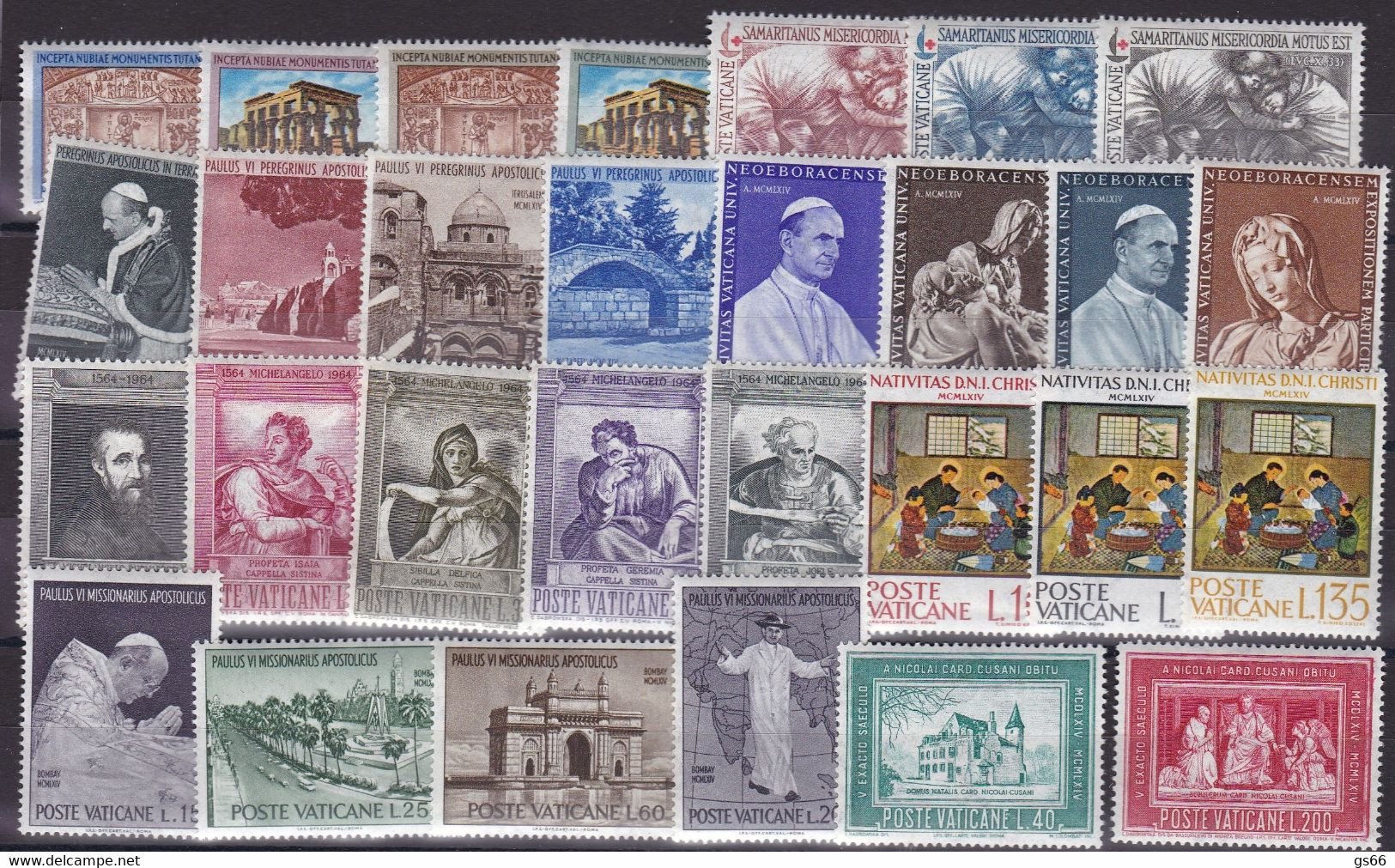 Vatican,  1964, 442/70,  MNH **,  Jahrgang  Komplett - Annate Complete