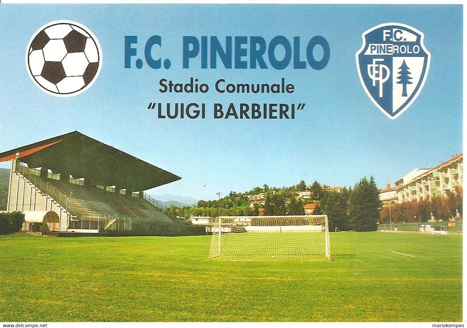 PINEROLO ( TO )_F.C. PINEROLO_Stadio Comunale "LUIGI BARBIERI"_Stadium_Stade_Estadio_Stadion - Stadia & Sportstructuren