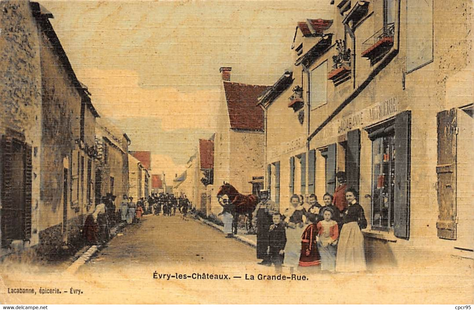 91 - EVRY LES CHATEAUX - SAN45459 - La Grande Rue - Evry