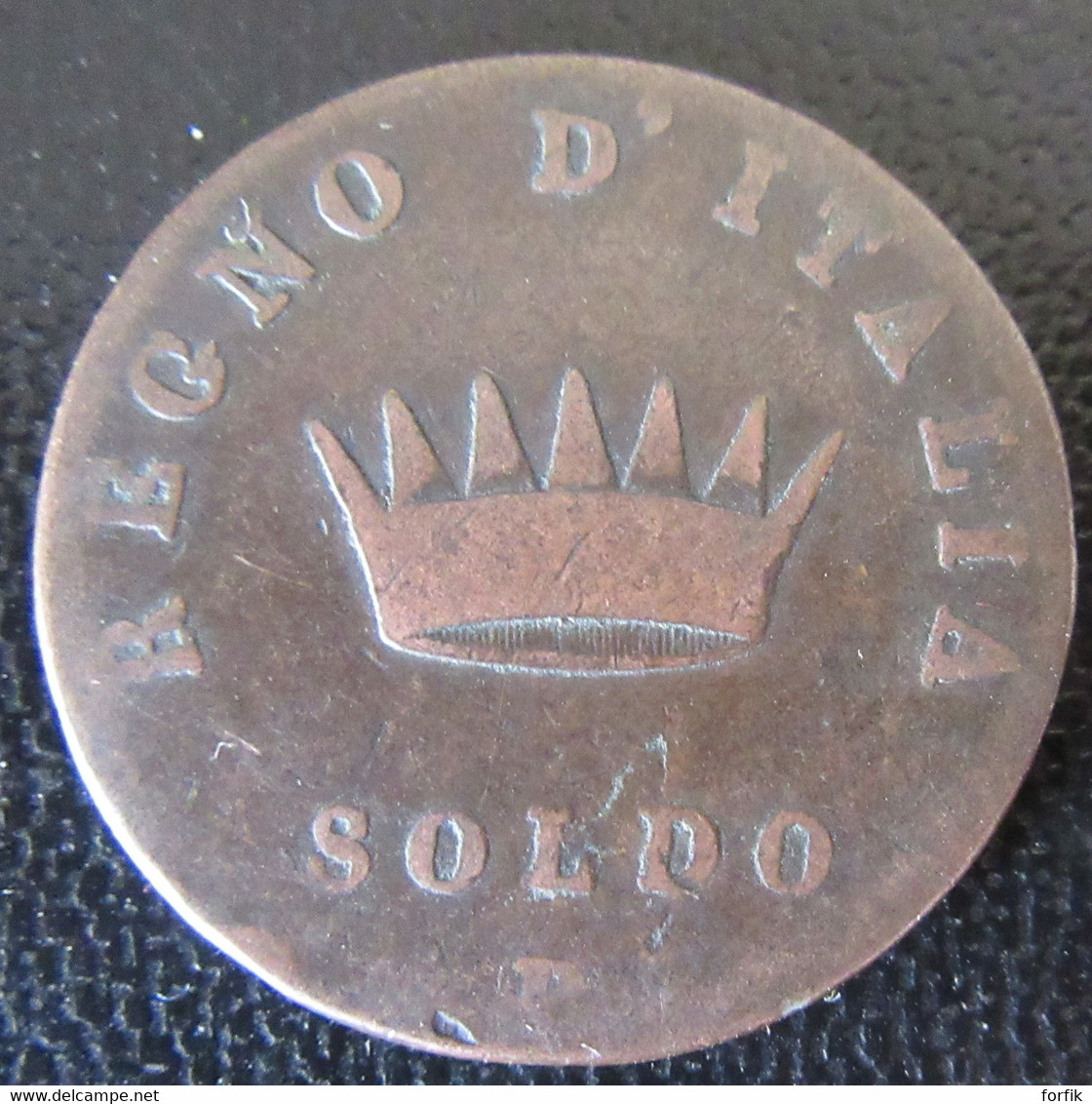 Italie / Italia - Monnaie 1 Soldo 1808 B Napoleone Imperatore E Re - Napoleoniche