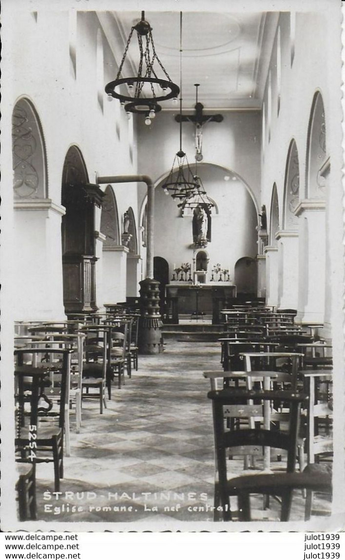 STRUD - HALTINNES ..-- Intérieur  Eglise . - Gesves