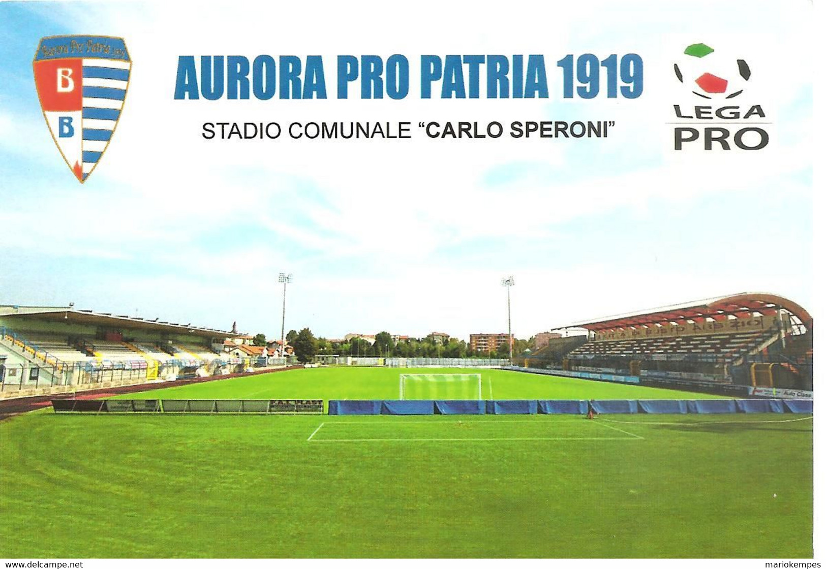 BUSTO ARSIZIO (VA)_AURORA PRO PATRIA 1919_Stadio Comunale "CARLO SPERONI"_Stadium_Stade_Estadio_Stadion - Busto Arsizio