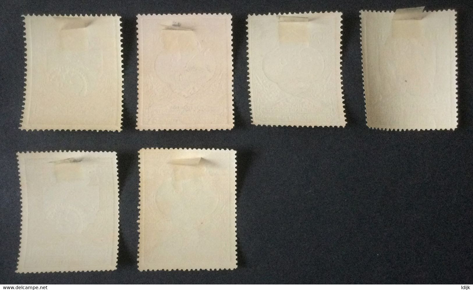 1914 Semi-postal Charity Stamps Facit RV1 C1,RV2 C!,RV3 C1,RV7 C1,RV1 C2,RV6 C3 - Unused Stamps