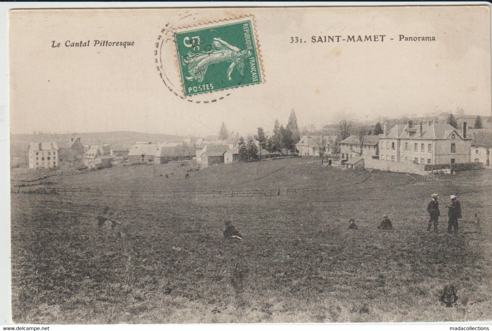 Saint Mamet  (15 - Cantal) Panorama - Saint-Mamet-la-Salvetat
