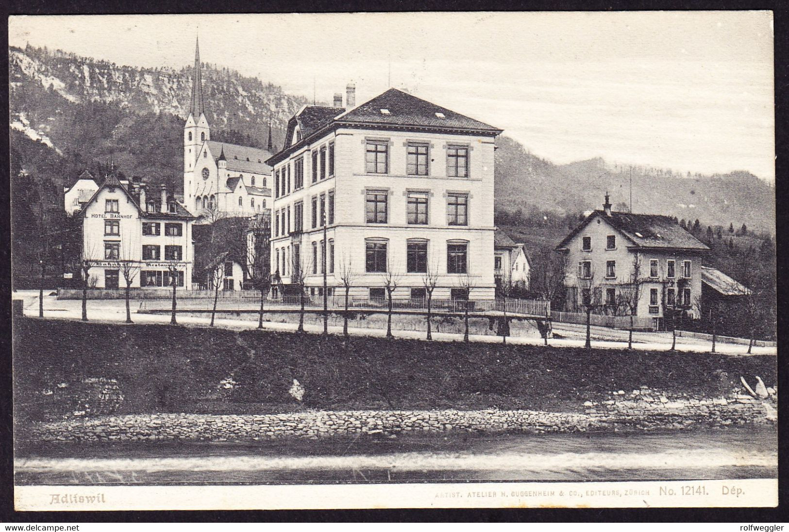 1906 Gelaufene AK Aus Adliswil. - Adliswil