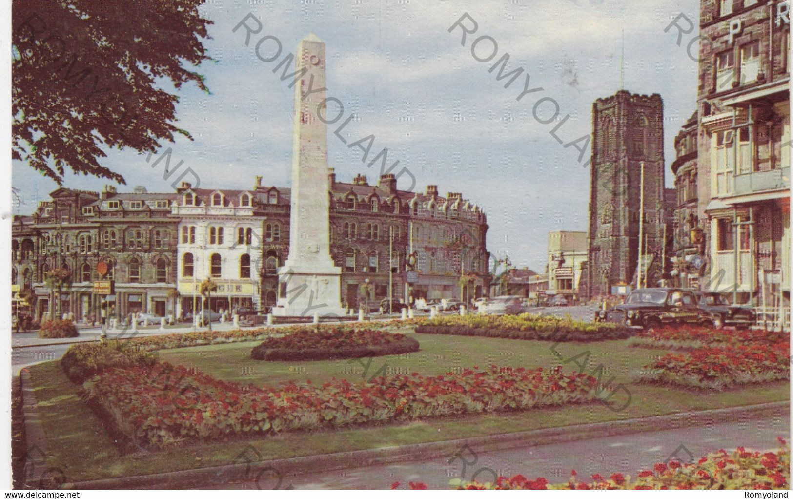 CARTOLINA  HARROGATE,YORKSHIRE,INGHITERRA,REGNO UNITO,PROSPECT SQUARE,VIAGGIATA 1964 - Harrogate