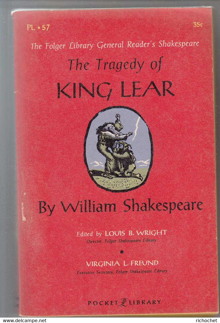 THE TRAGEDY OF KING LEAR By WILLIAM SHAKESPEARE - Histoire