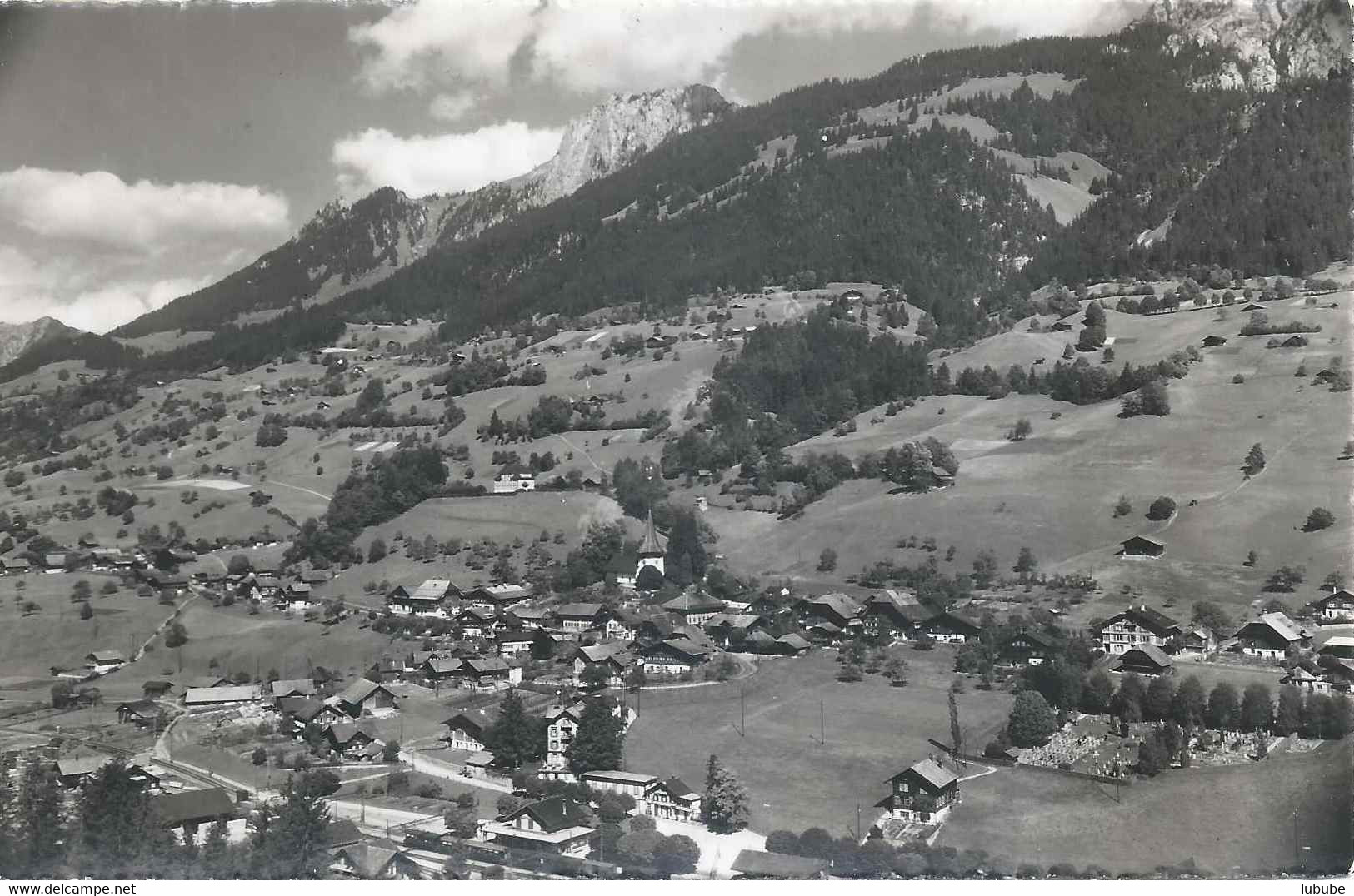 Erlenbach Im Simmental - Dorfansicht         1958 - Erlenbach Im Simmental