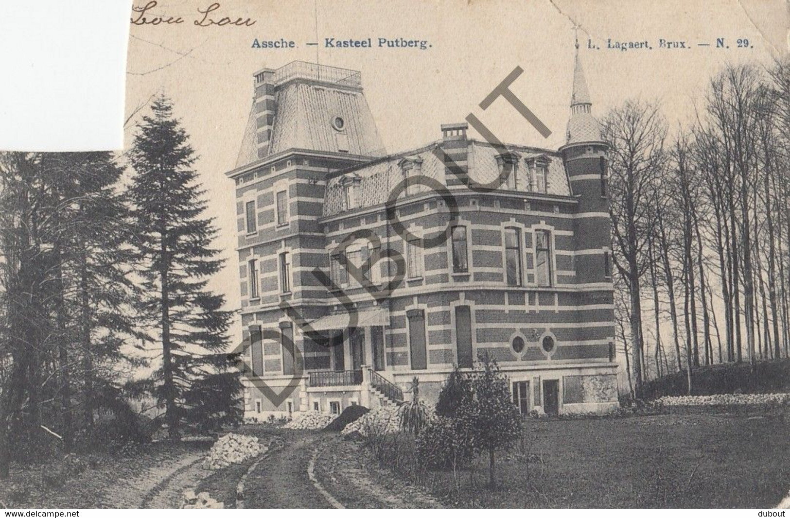 Postkaart-Carte Postale ASSE - Kasteel Putberg (C2215) - Asse