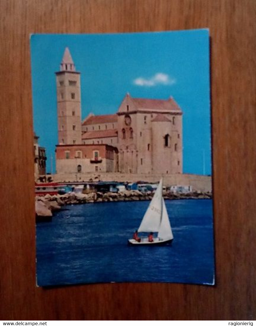 BARLETTA ANDRIA TRANI - Trani - La Cattedrale Vista Dal Molo - Barca A Vela - Trani