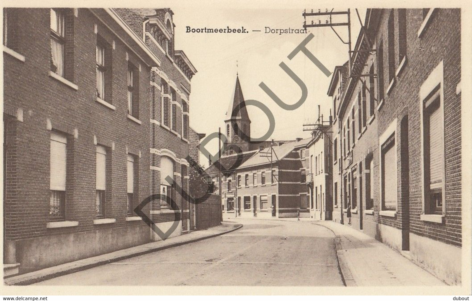 Postkaart-Carte Postale - BOORTMEERBEEK - Dorpstraat (C2325) - Boortmeerbeek