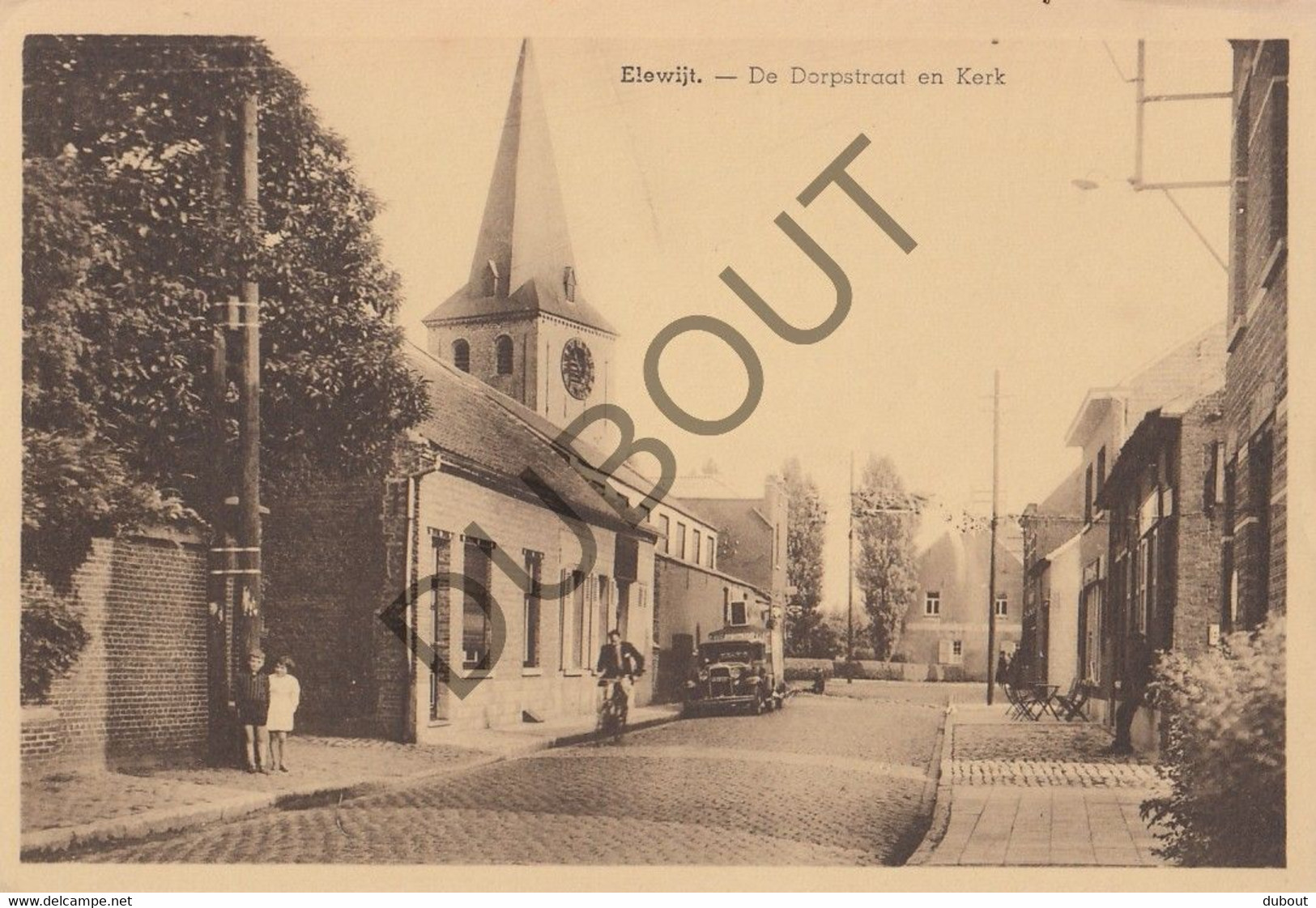 Postkaart-Carte Postale - ELEWIJT - De Dorpstraat En Kerk (C2268) - Zemst