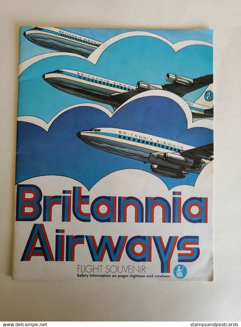 Britannia Airways Magazine Inflight Circa 1970 - Vluchtmagazines