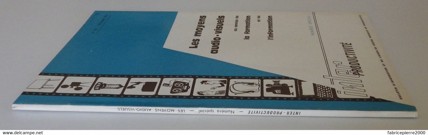 INTERPRODUCTIVITE N° 100 1964 Les Moyens Audiovisuels Au Service De La Formation Et De L'information EXCELLENT ETAT - Audio-video