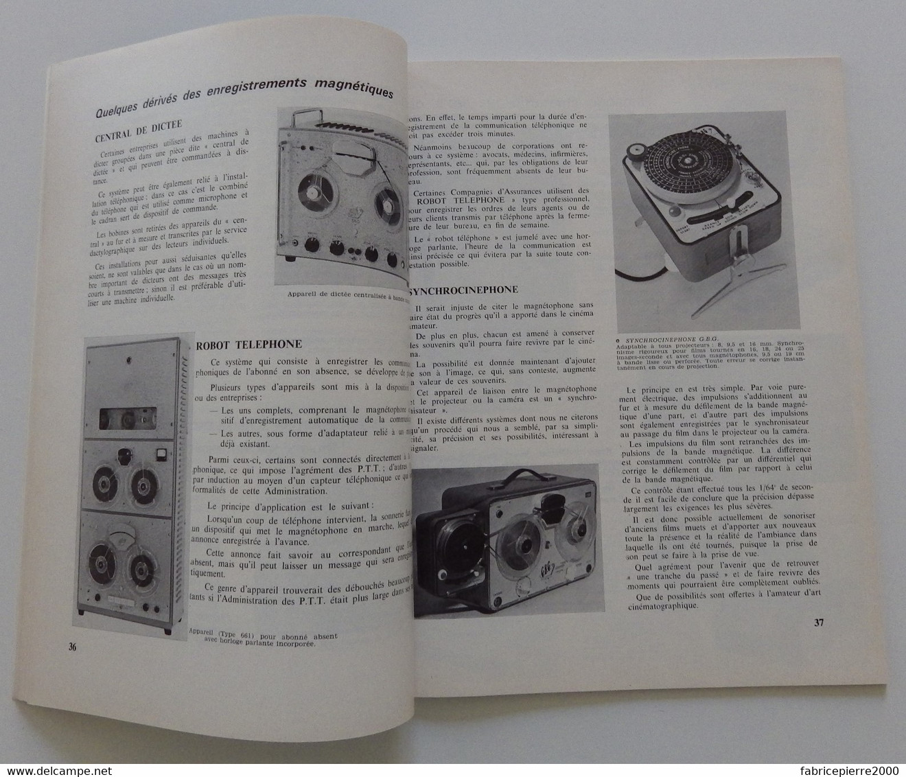 INTERPRODUCTIVITE n° 100 1964 Les moyens audiovisuels au service de la formation et de l'information EXCELLENT ETAT