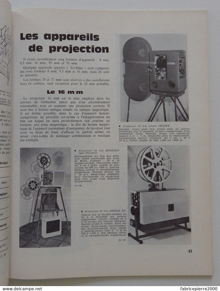 INTERPRODUCTIVITE n° 100 1964 Les moyens audiovisuels au service de la formation et de l'information EXCELLENT ETAT