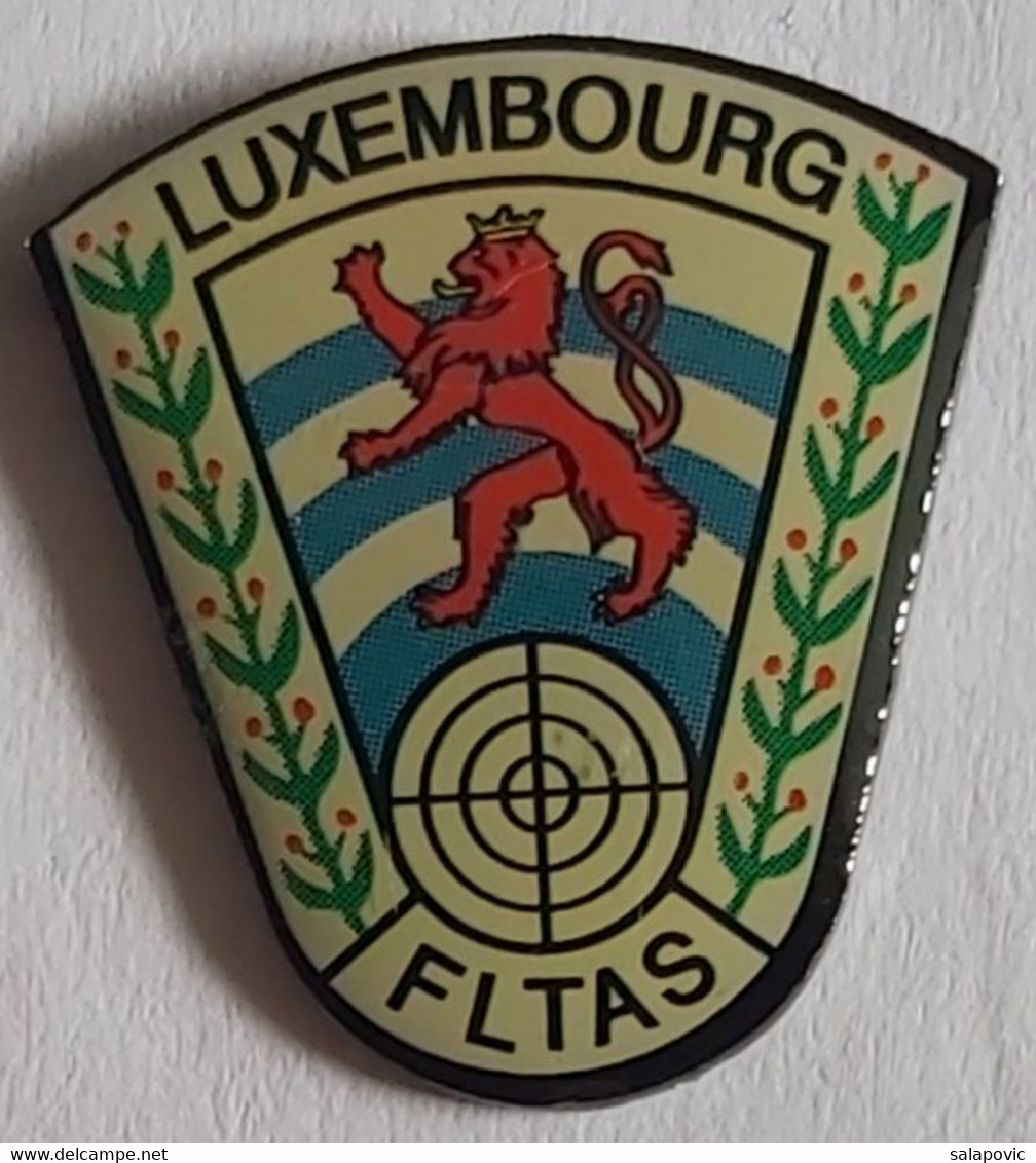 Fédération Luxembourgeoise De Tir Aux Armes Sportives Luxembourg Federation Of Sporting Arms Shooting ARCHERY PIN A5/6 - Bogenschiessen