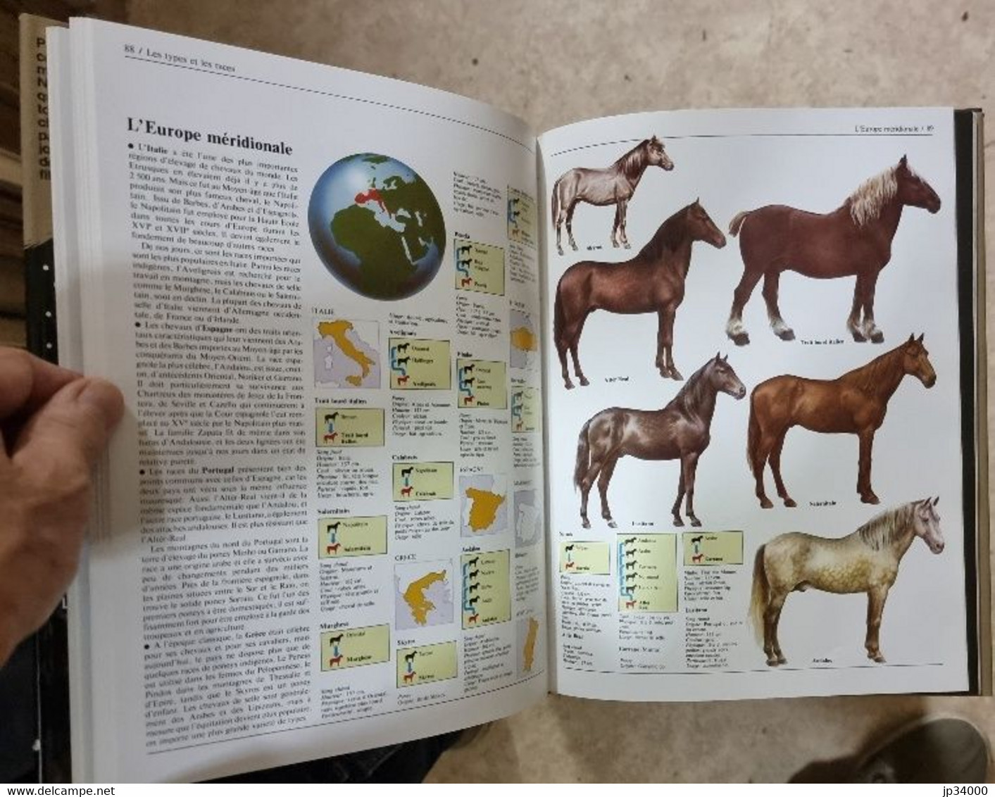 La grande encyclopédie du cheval. Editions Bordas. Très bon état