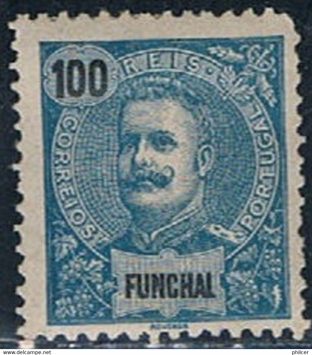 Funchal, 1897, # 22, MH - Funchal