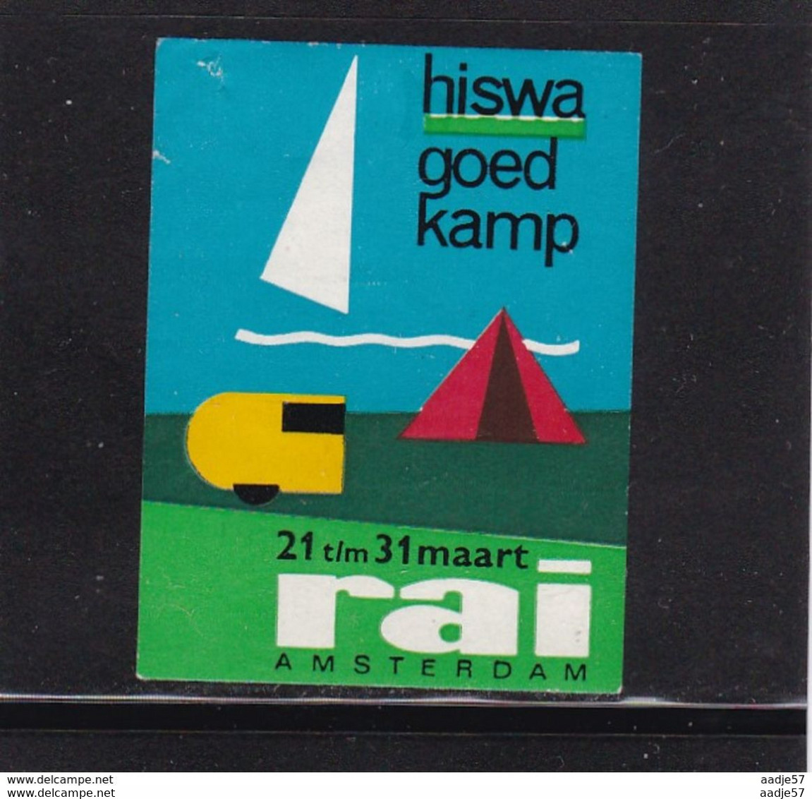 NEDERLAND Cinderella Hiswa Goed Kamp RAI Amsterdam - Other & Unclassified