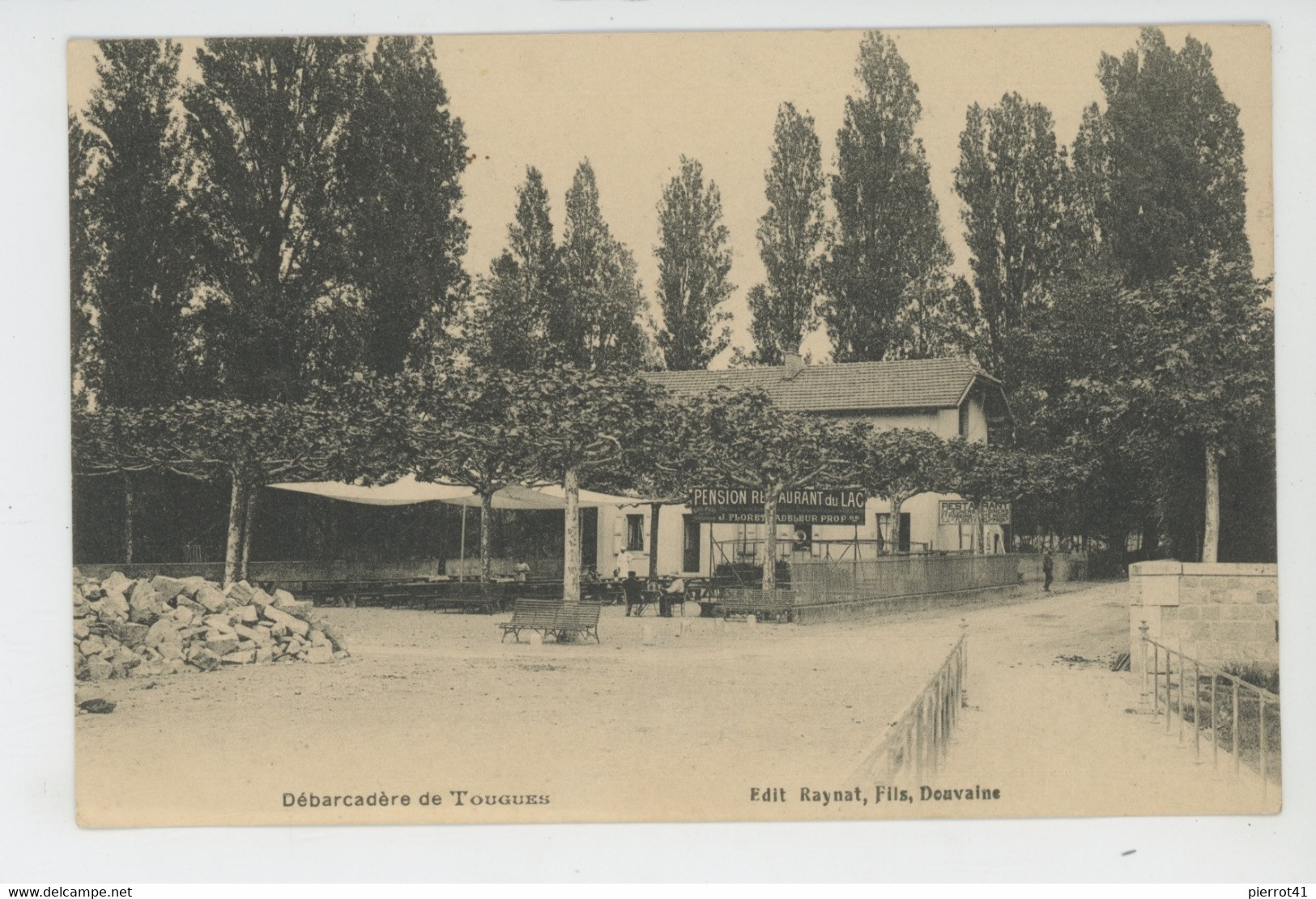 DOUVAINE - Débarcadère De TOUGUES (Pension Restaurant Du Lac) - Douvaine