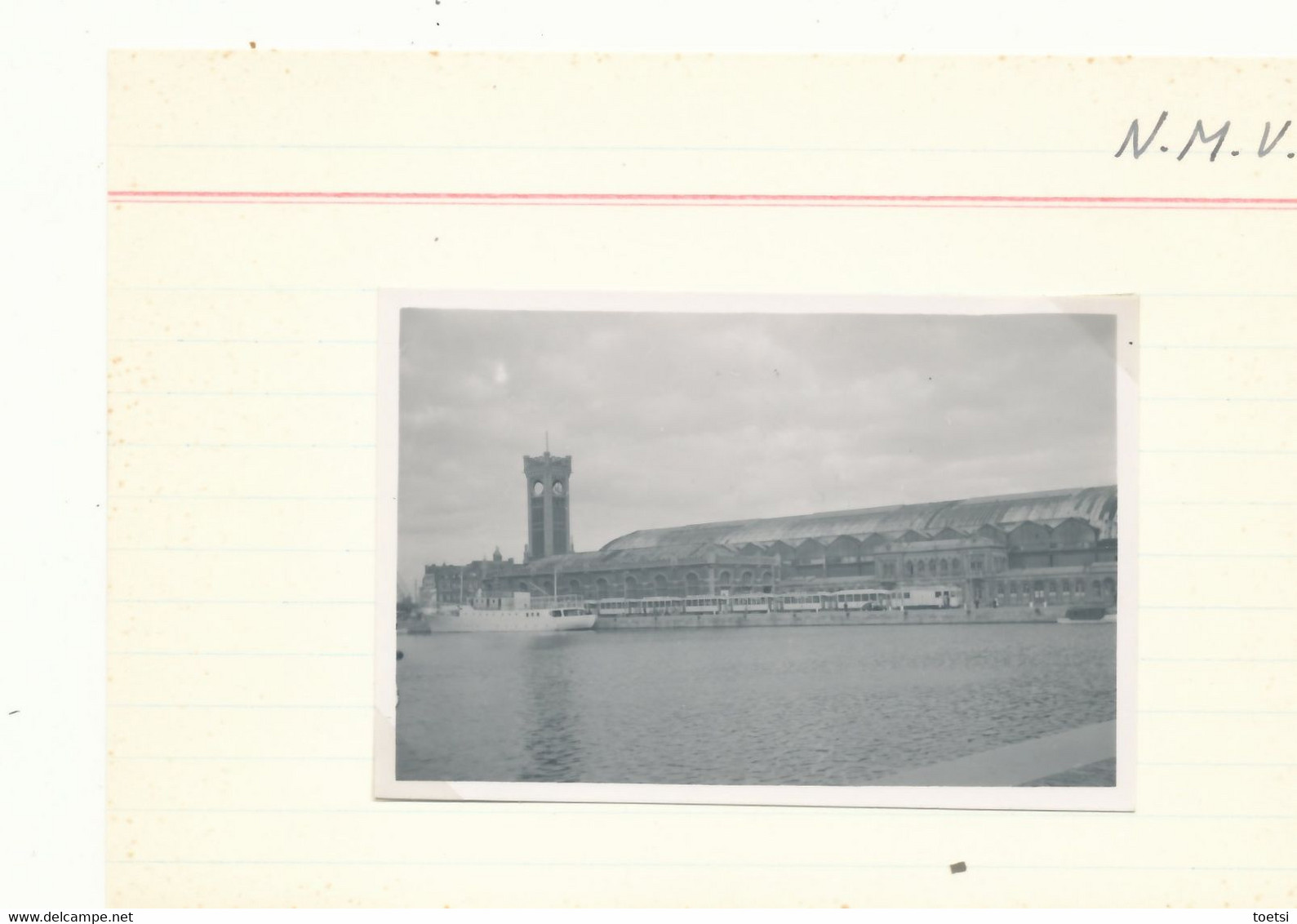 OOSTENDE   Kaai  TRAM 1955  VICINAL  TRAMWAY  Station         Foto 8.5 X 6 Cm - Oostende