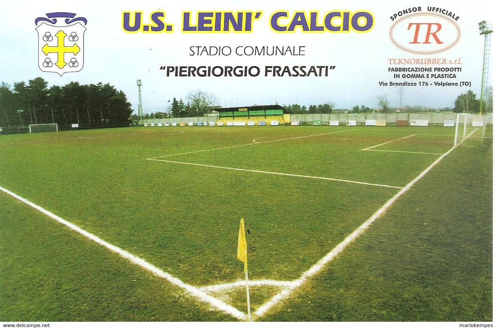 LEINI' ( TO )_U.S. LEINI' CALCIO_Stadio Comunale "PIERGIORGIO FRASSATI"_Stadium_Stade_Estadio_Stadion - Estadios E Instalaciones Deportivas