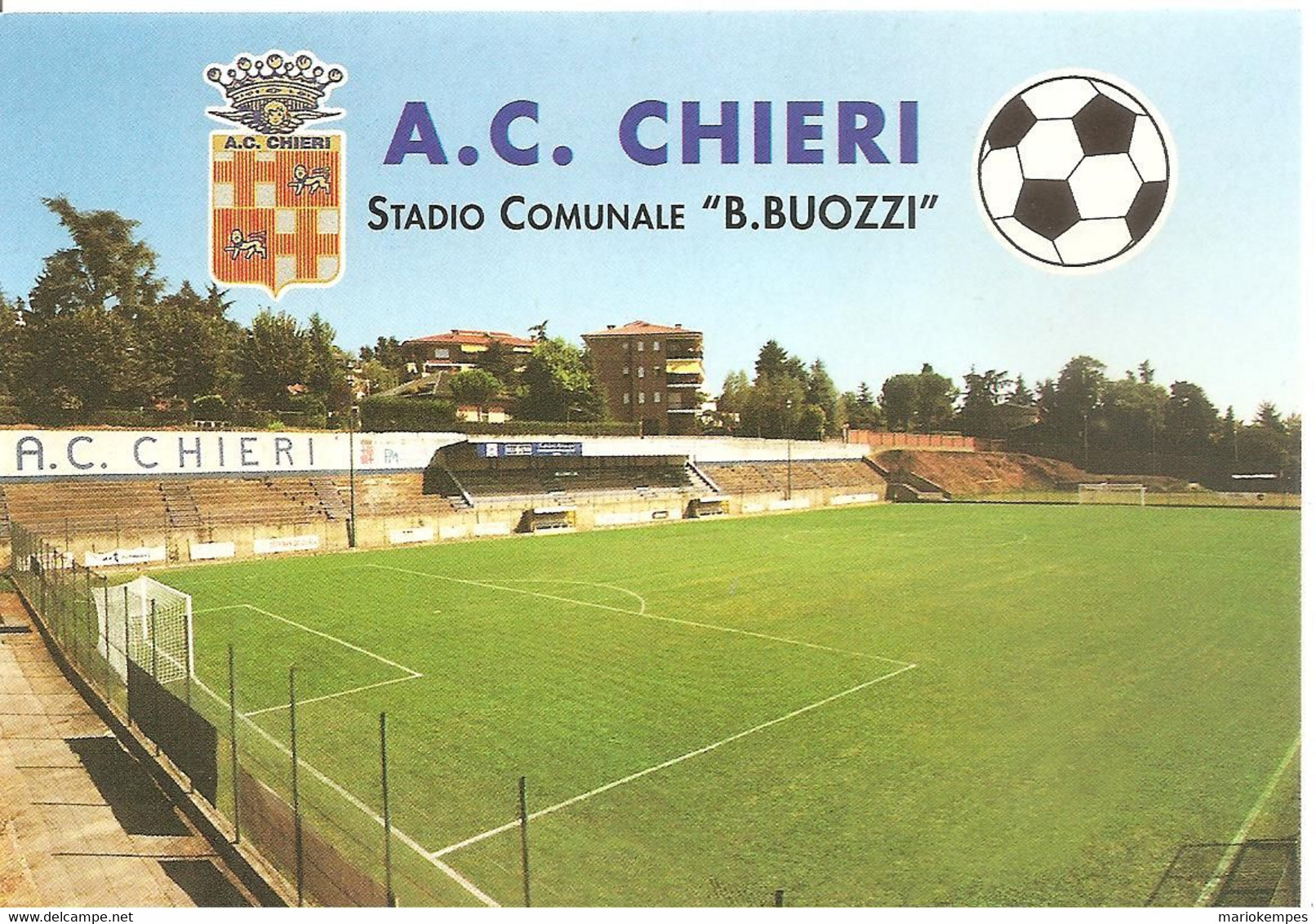 CHIERI ( TO )_A.C. CHIERI_Stadio Comunale "B. BUOZZI"_Stadium_Stade_Estadio_Stadion - Stadien & Sportanlagen