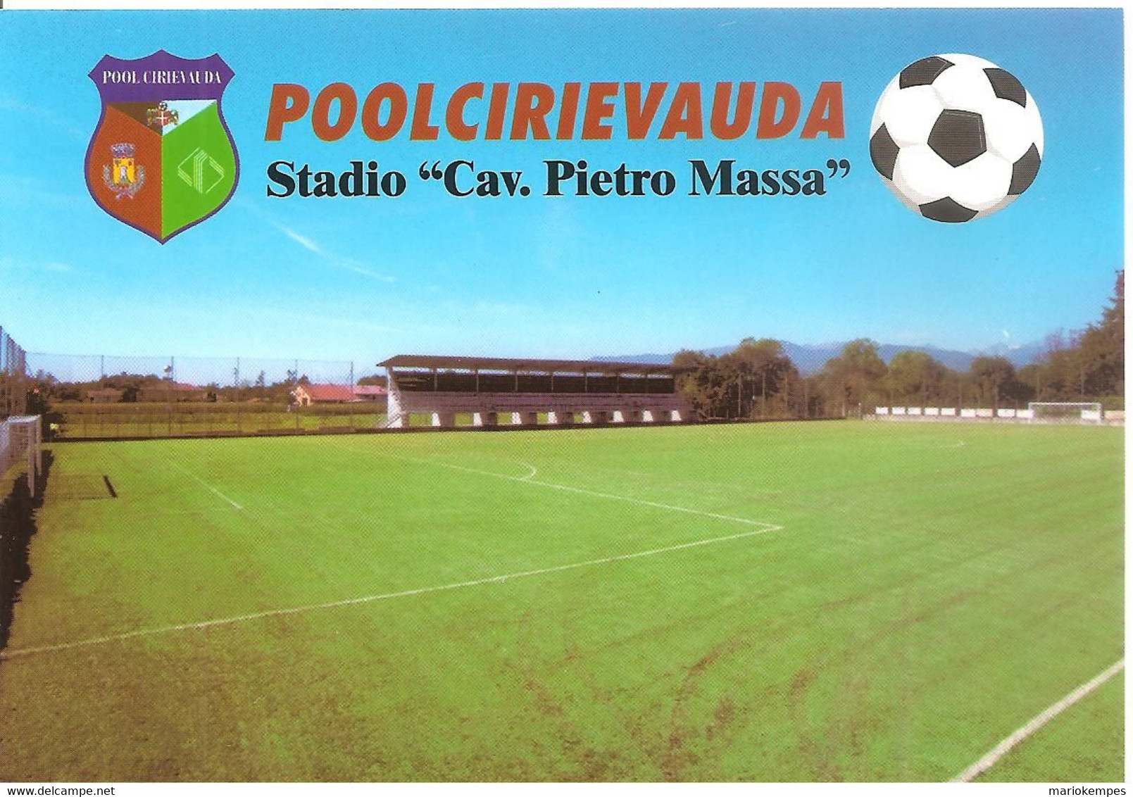 VAUDA CANAVESE ( TO )_POOLCIRIEVAUDA_Stadio Comunale "Cav. PIETRO MASSA"_Stadium_Stade_Estadio_Stadion - Estadios E Instalaciones Deportivas