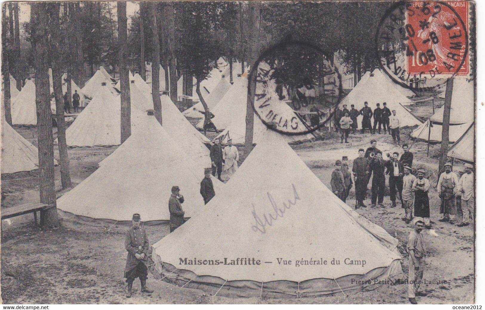 78 Maison Laffitte. Vue Générale Du Camp - Maisons-Laffitte