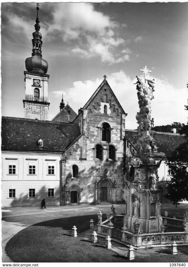 HEILIGENKREUZ. ABBAYE CISTERCIENNE, COLONNE DE LA SAINTE TRINITE BAROQUE - Heiligenkreuz