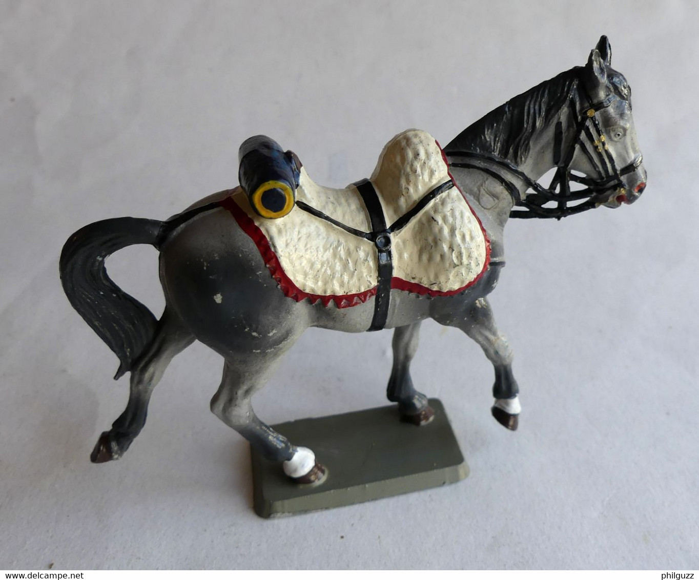 FIGURINE STARLUX EMPIRE C230 - CHEVAL DU HUSSARD 3 è RGT - 1979 Plastique 1-32è - Starlux