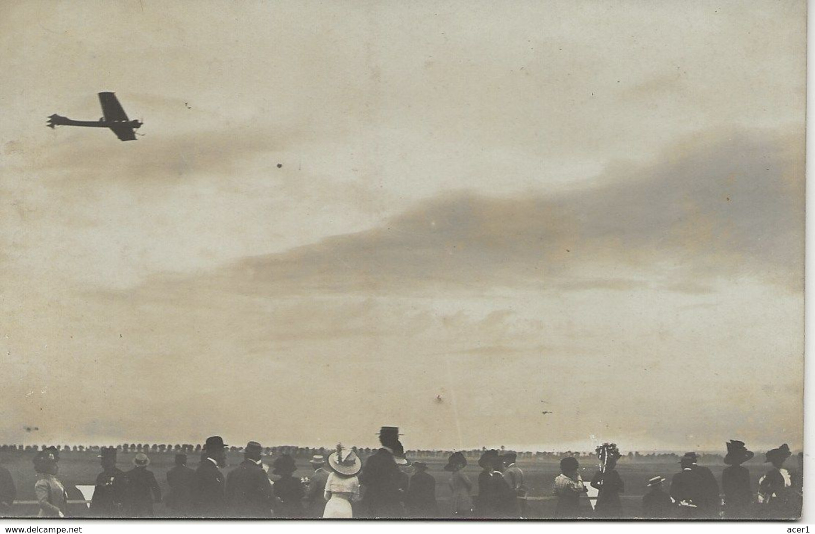 Carte Photographique Monoplan Antoinette Lors D'un Meeting.. - ....-1914: Vorläufer