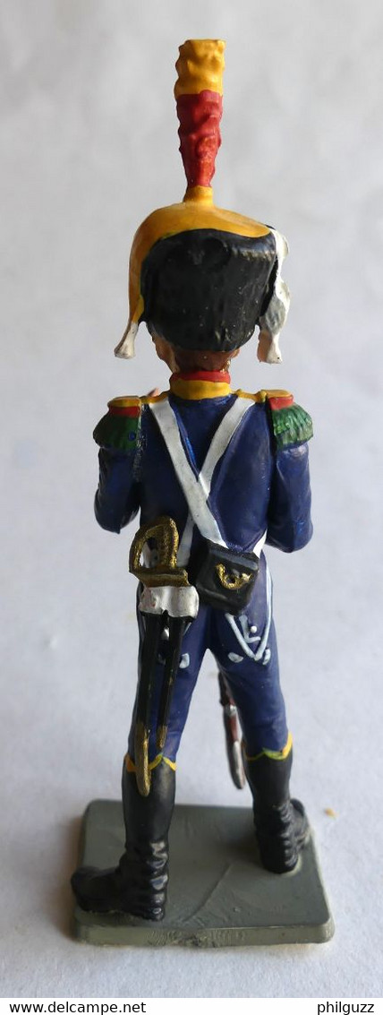 FIGURINE STARLUX EMPIRE 343 - INFANTERIE LEGERE VOLTIGEUR - 1974 Plastique 1-32è Complet - Starlux