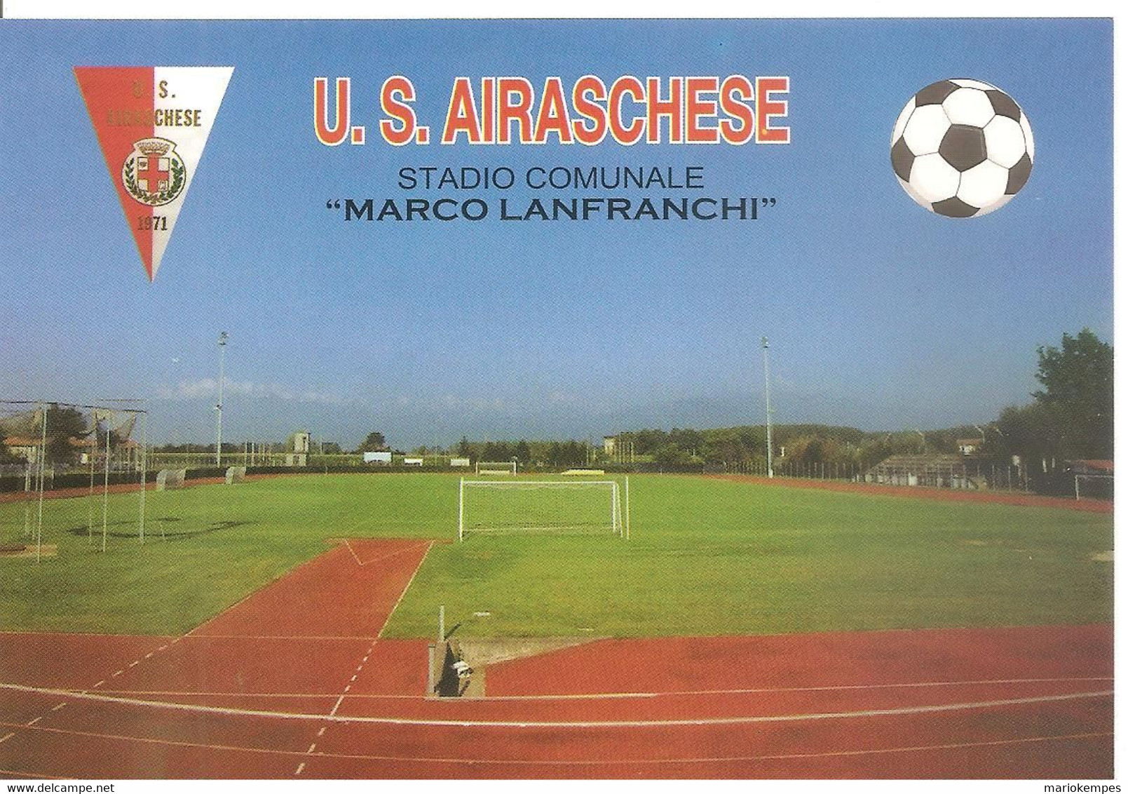 AIRASCA ( TO )_U.S. AIRASCHESE_Stadio Comunale "MARCO LANFRANCHI"_Stadium_Stade_Estadio_Stadion - Estadios E Instalaciones Deportivas