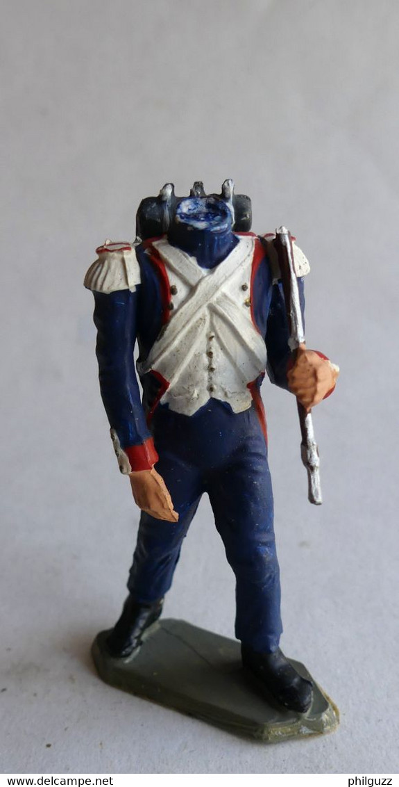 FIGURINE STARLUX EMPIRE 183 - FUSILIER TENUE DE ROUTE - 1974 Plastique 1-32è Incomplet Pour Pièce Ou Compléter - Starlux