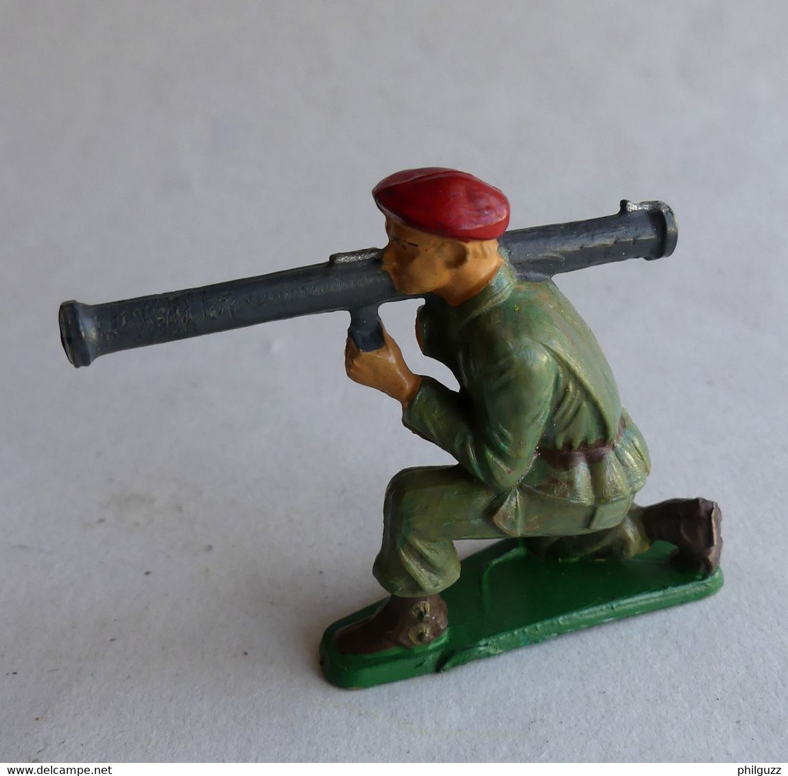 SOLDAT FIGURINE FIG STARLUX 1958  PARA BAZOOKA 5061 (3) - Starlux