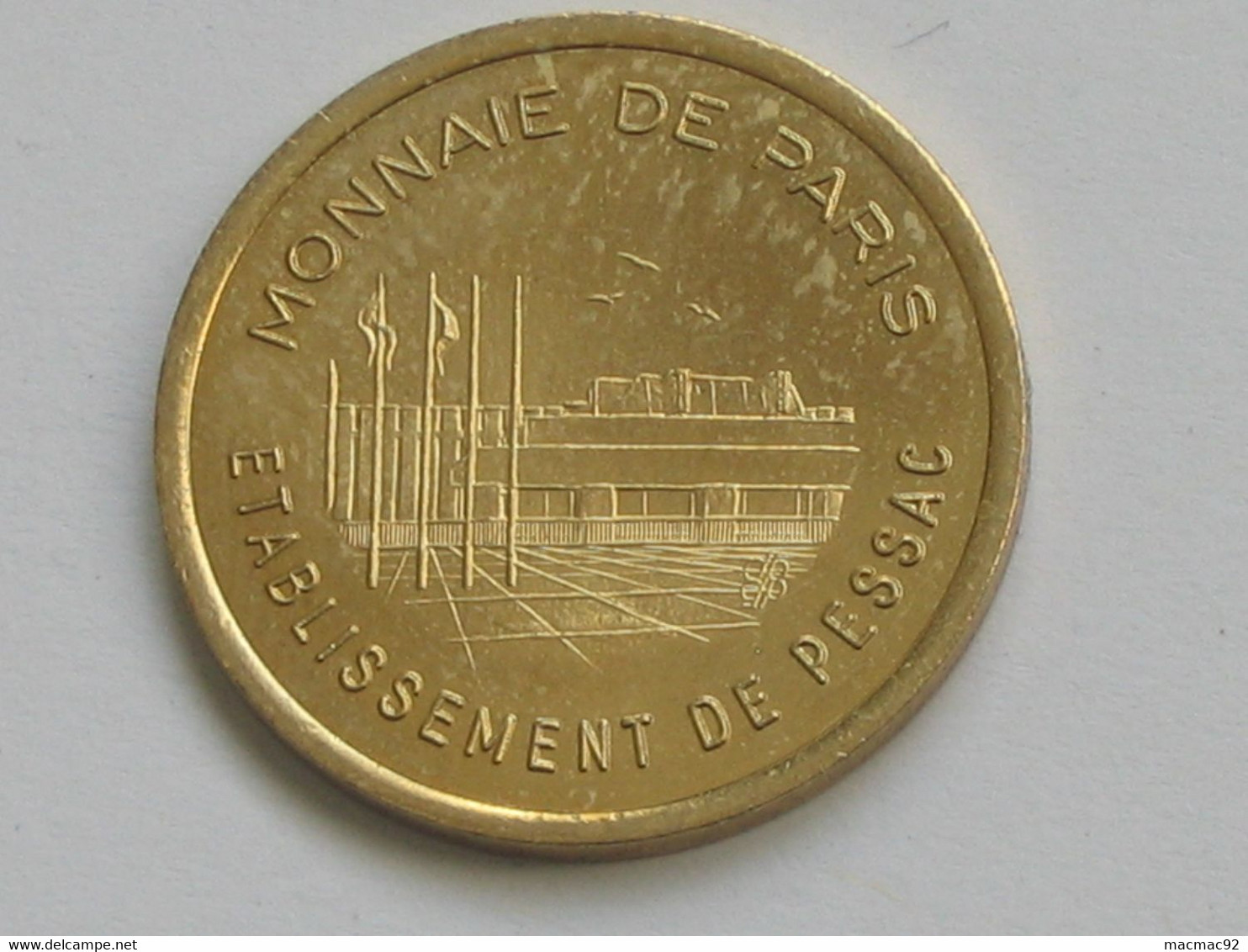 Rare Essai De Frappe Monétaire - Monnaie De Paris - Etablissement De Pessac -26 Mm -6.41 G   **** EN ACHAT IMMEDIAT **** - Pruebas