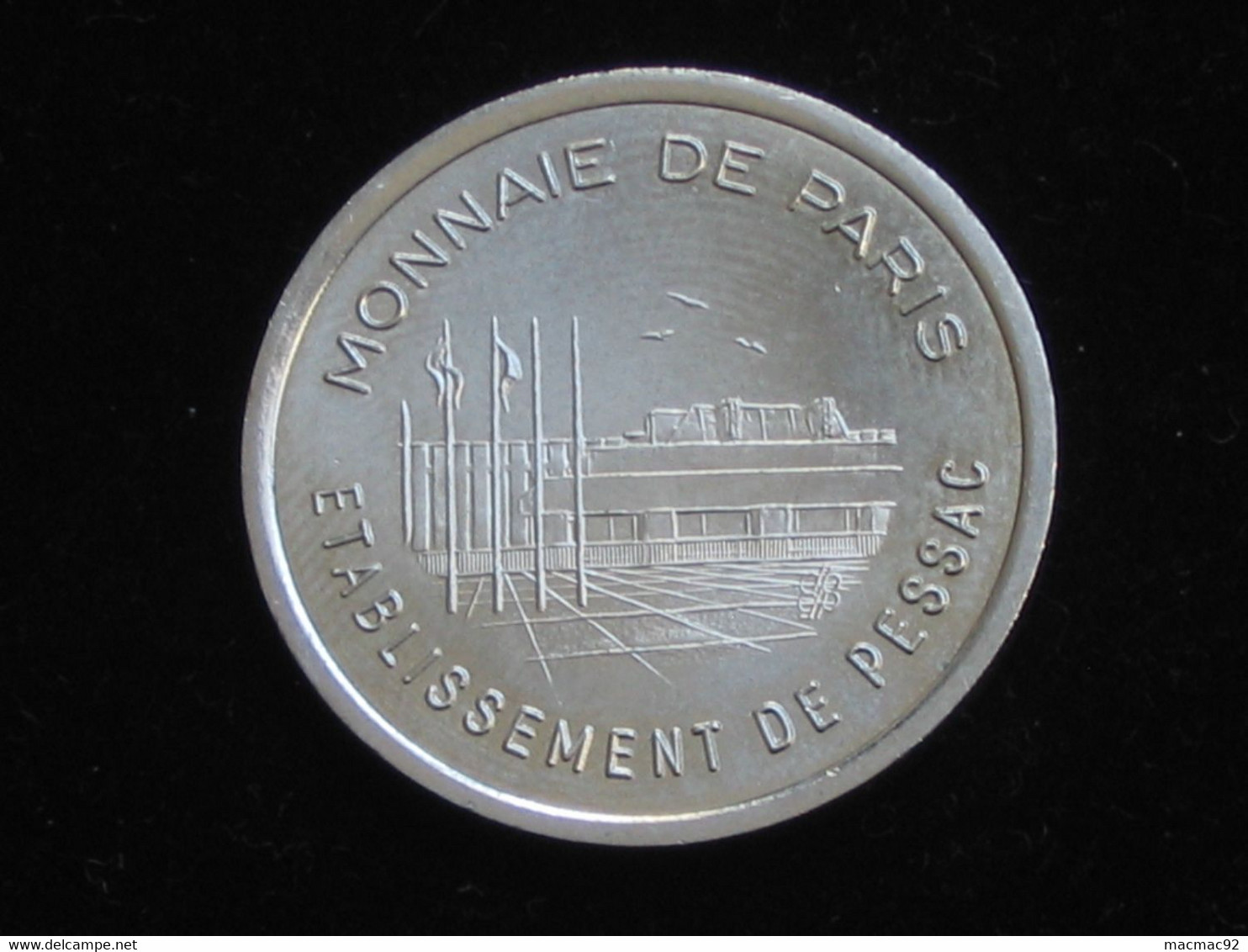 Rare Essai De Frappe Monétaire - Monnaie De Paris - Etablissement De Pessac -26 Mm - 7.23 G  **** EN ACHAT IMMEDIAT **** - Essais, Piéforts, épreuves & Flans Brunis