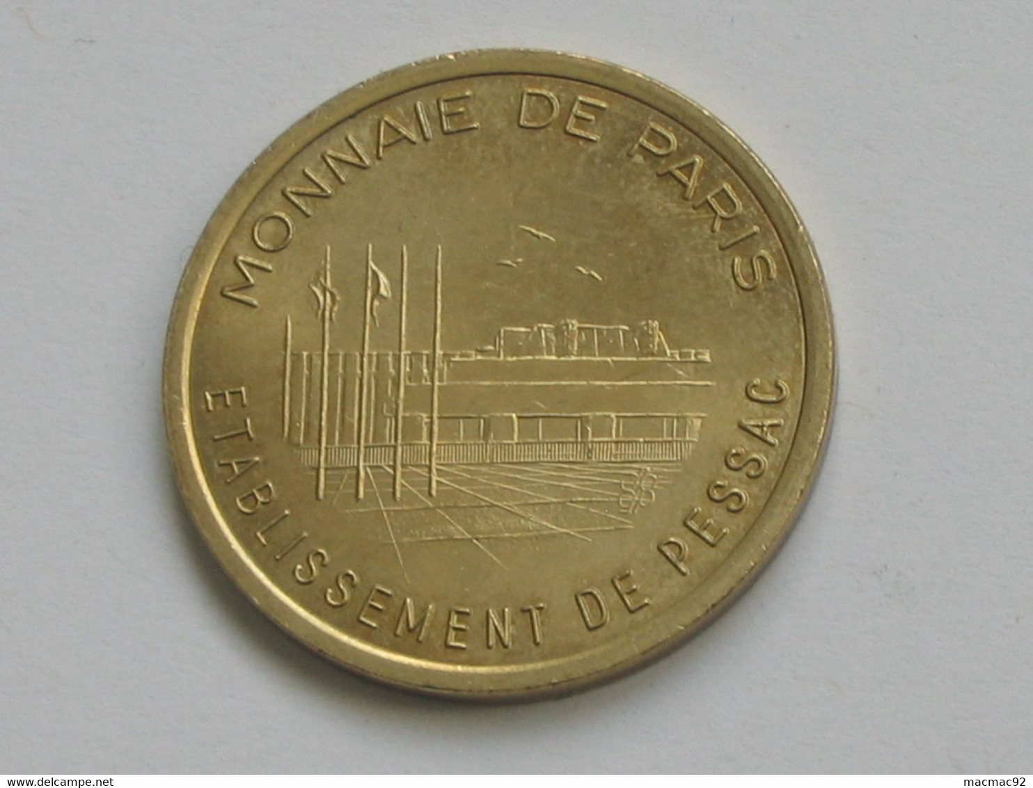 Rare Essai De Frappe Monétaire - Monnaie De Paris - Etablissement De Pessac -29 Mm - 9.23 G **** EN ACHAT IMMEDIAT **** - Essais, Piéforts, épreuves & Flans Brunis