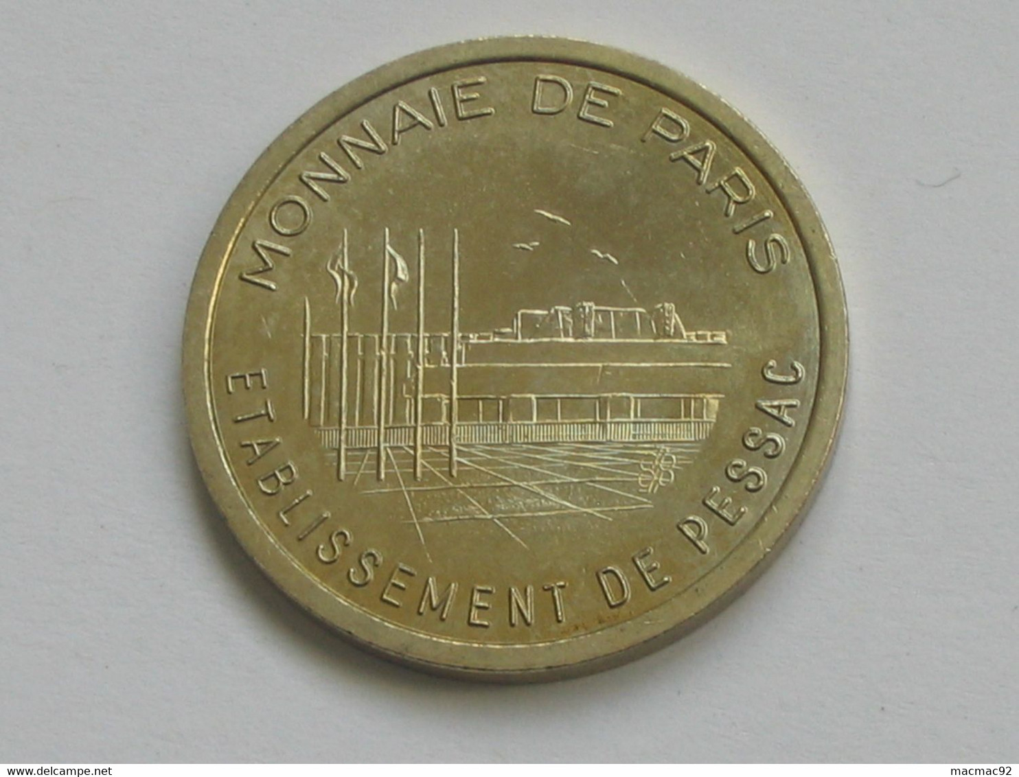 Rare Essai De Frappe Monétaire - Monnaie De Paris - Etablissement De Pessac -29 Mm - 10.55 G **** EN ACHAT IMMEDIAT **** - Essais, Piéforts, épreuves & Flans Brunis