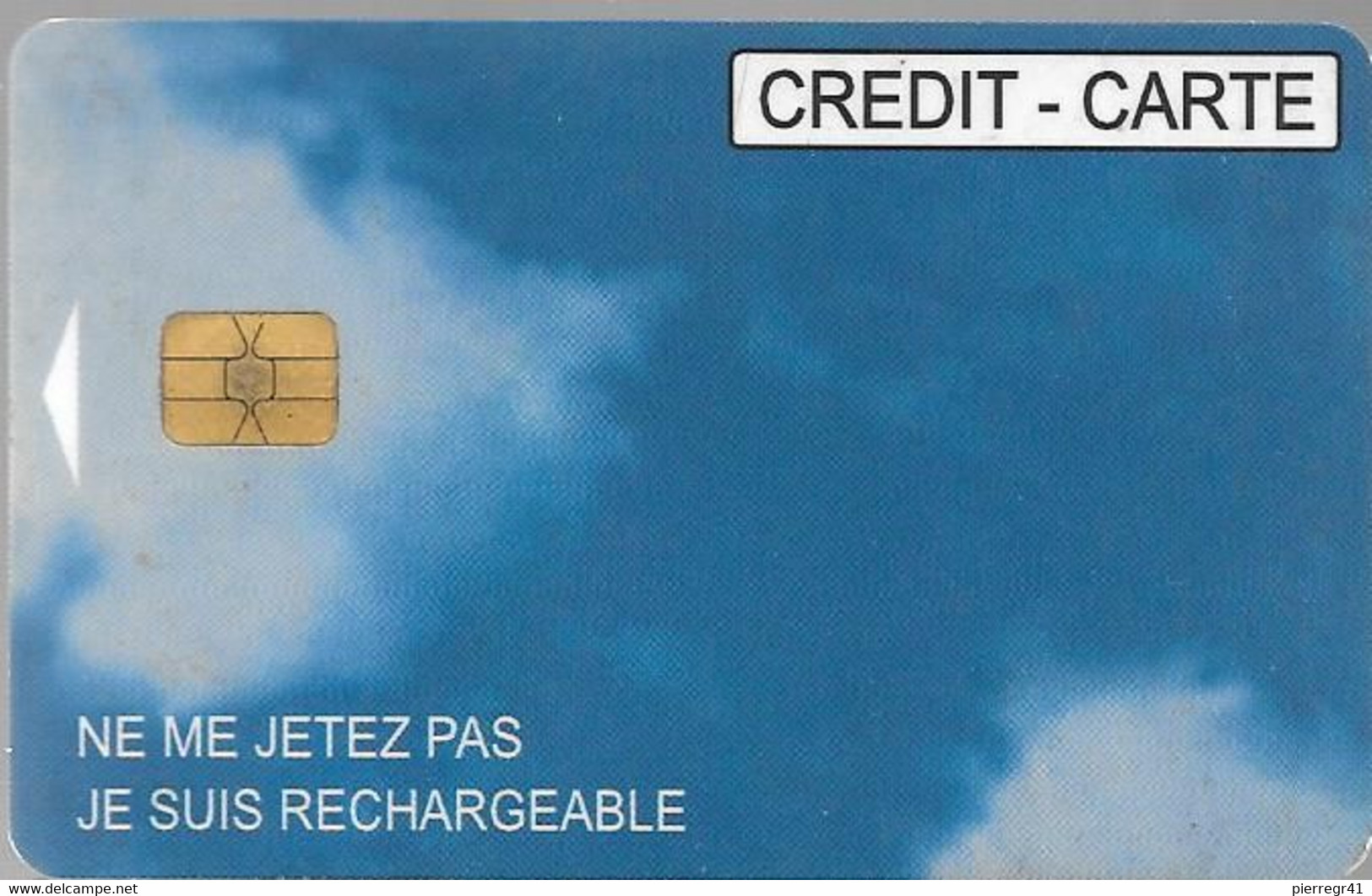 CARTE*-PUCE-SA2-CREDIT CARTE-BLEUE-TBE - Cartes Bancaires Jetables