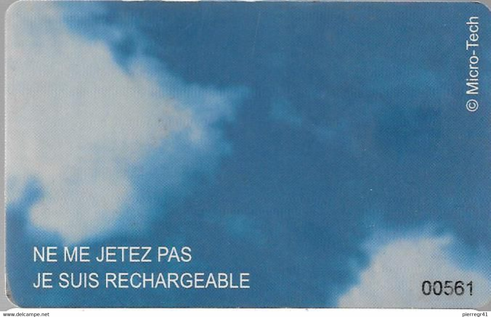 CARTE*-PUCE-SA2-CREDIT CARTE-BLEUE-TBE - Cartes Bancaires Jetables